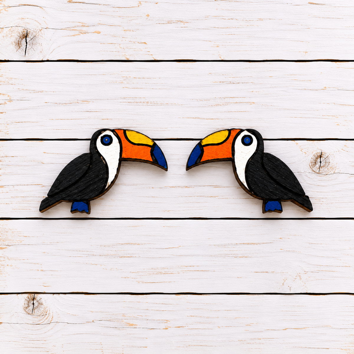 Toucan Stud Earrings