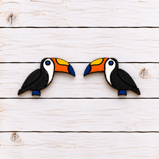 Toucan Stud Earrings