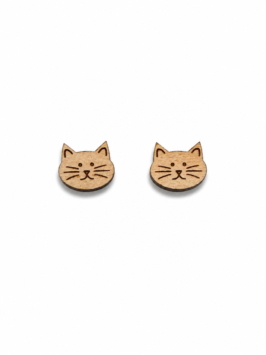 Cat Stud Earrings