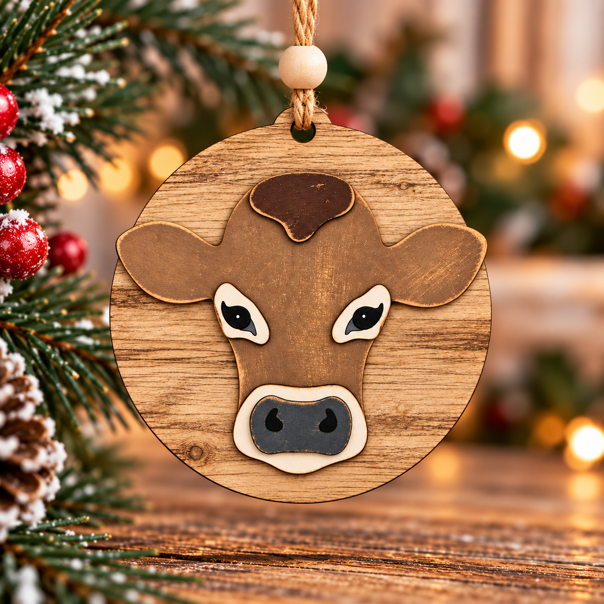 Jersey Cow Ornament