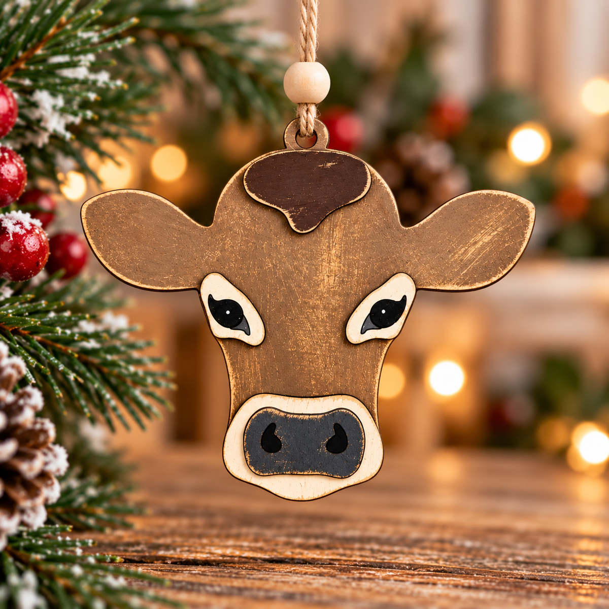 Jersey Cow Ornament