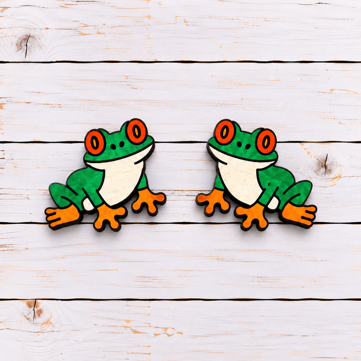 Frog Stud Earrings